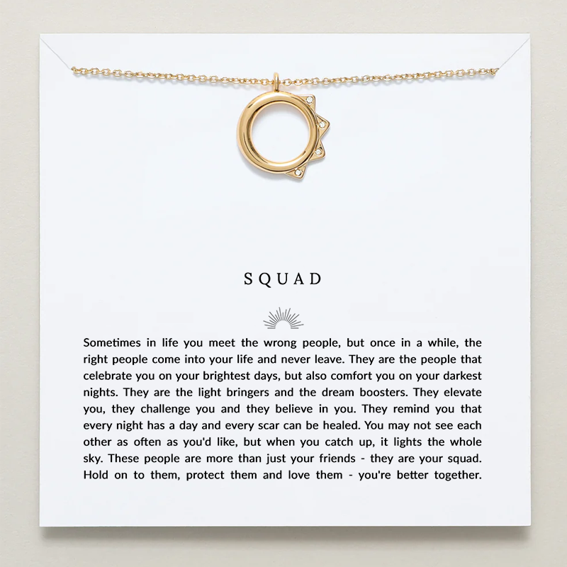 Squad necklace - More than Friends