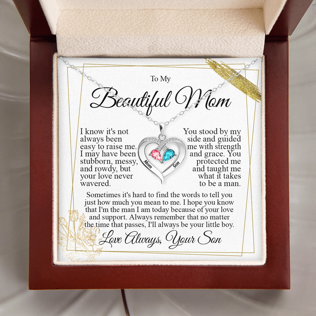 To my Mom - Family necklace