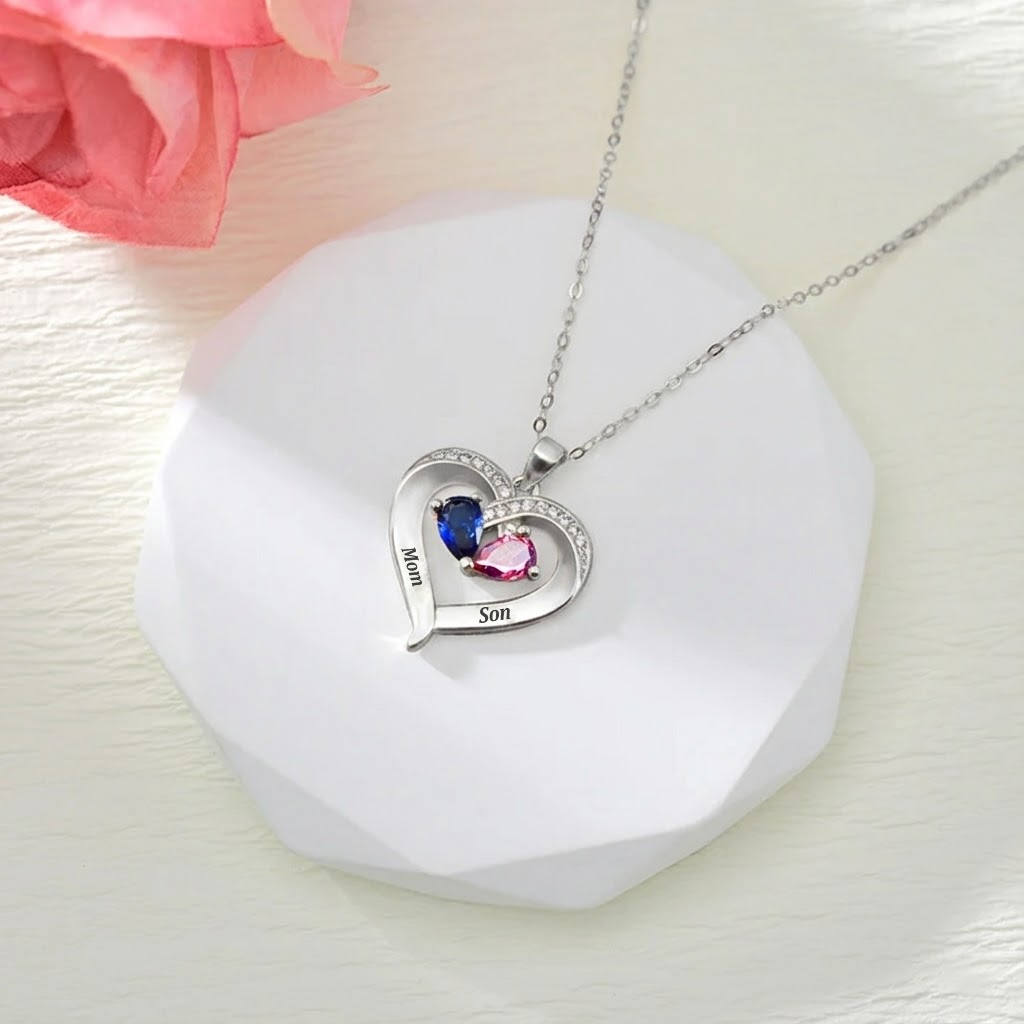 To my Mom - Family necklace