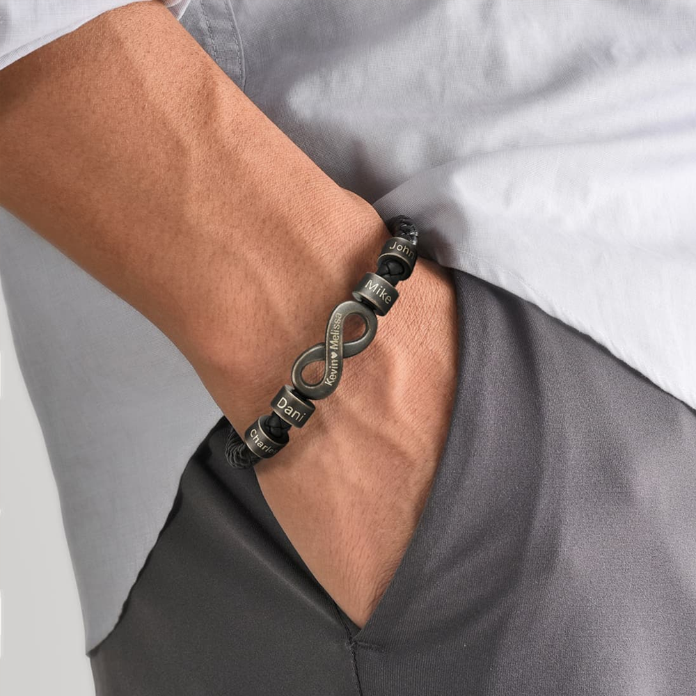 To My Husband – Personalized Family Bracelet