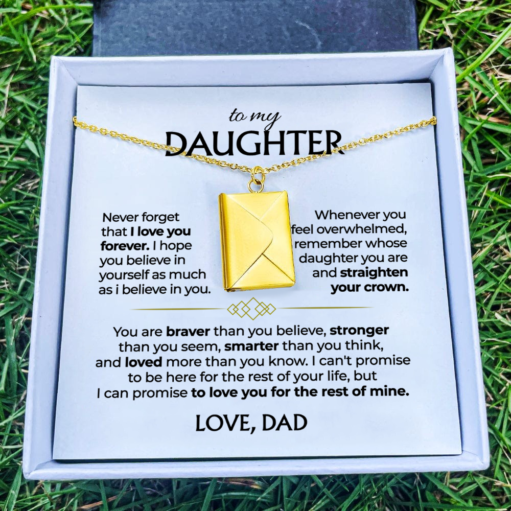 Love, Dad - Love Letter Necklace