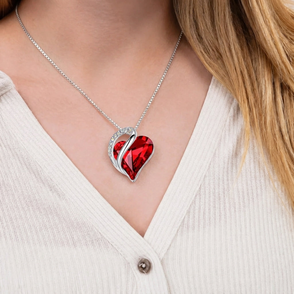 To My Wife - Personalized Heart necklace