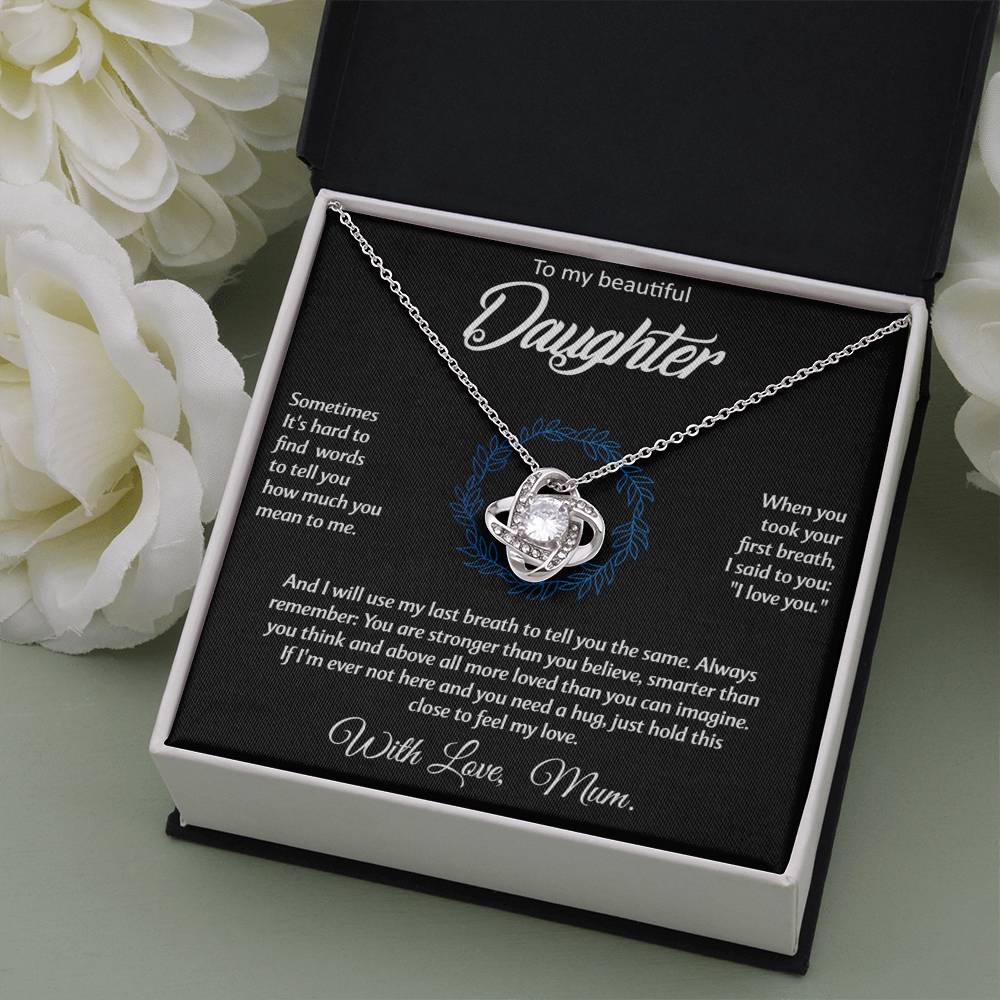 To my Daughter - always follow your dreams