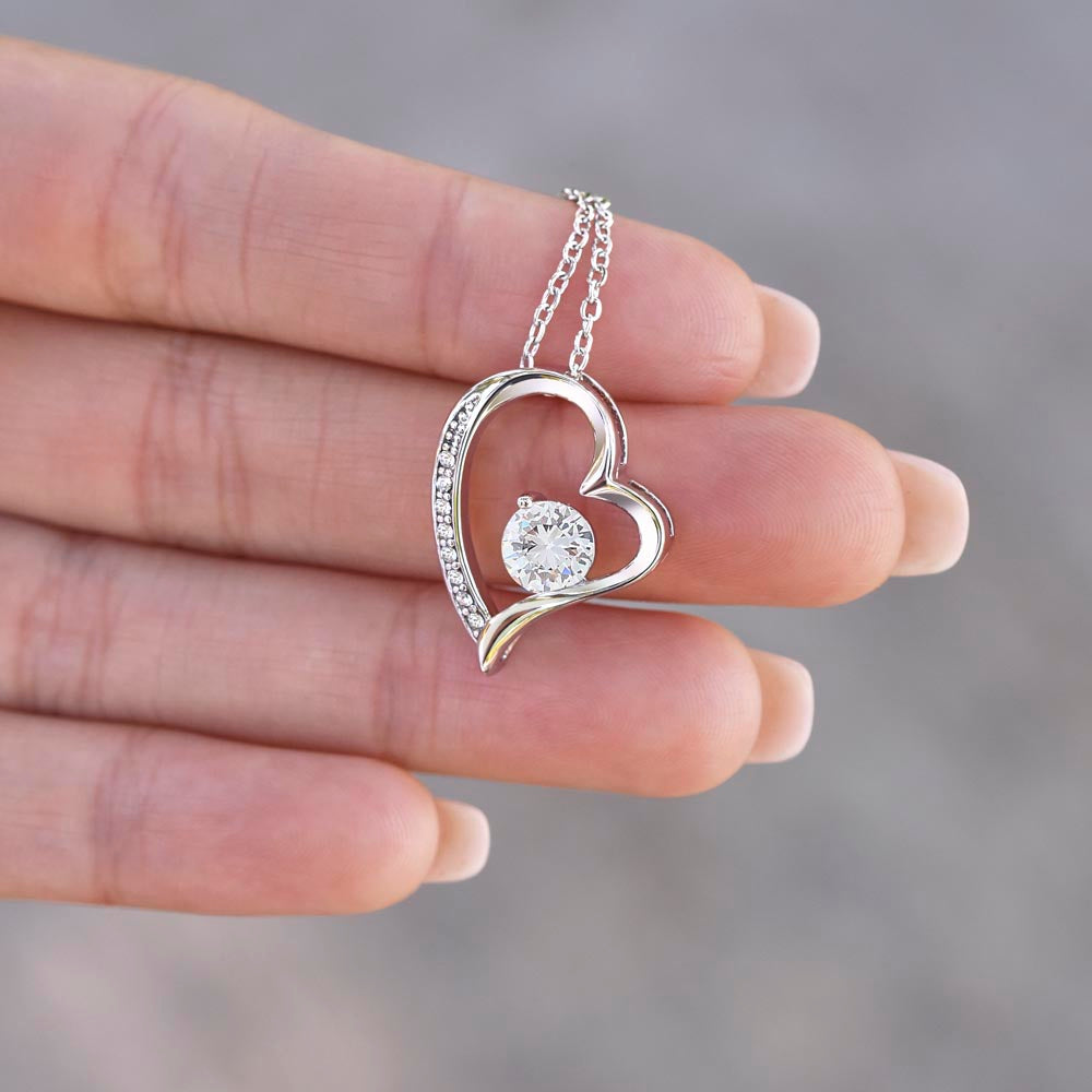To My Wife - Heart Pendant Necklace