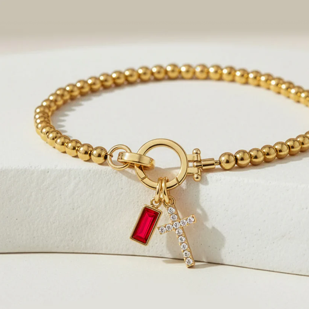 To My Queen - Cross Faith Bracelet
