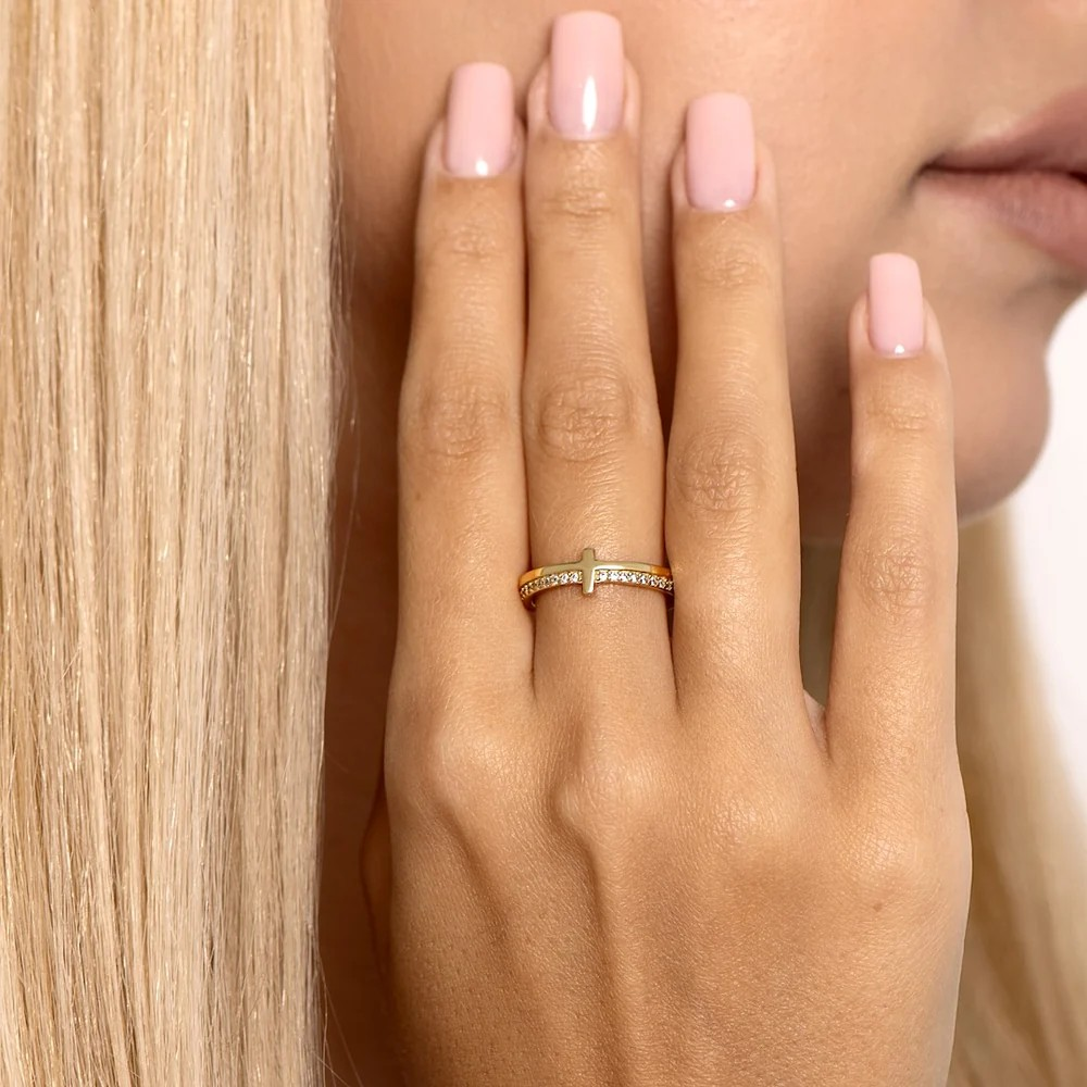 To My Daughter - PRAY ON IT - Cross Ring