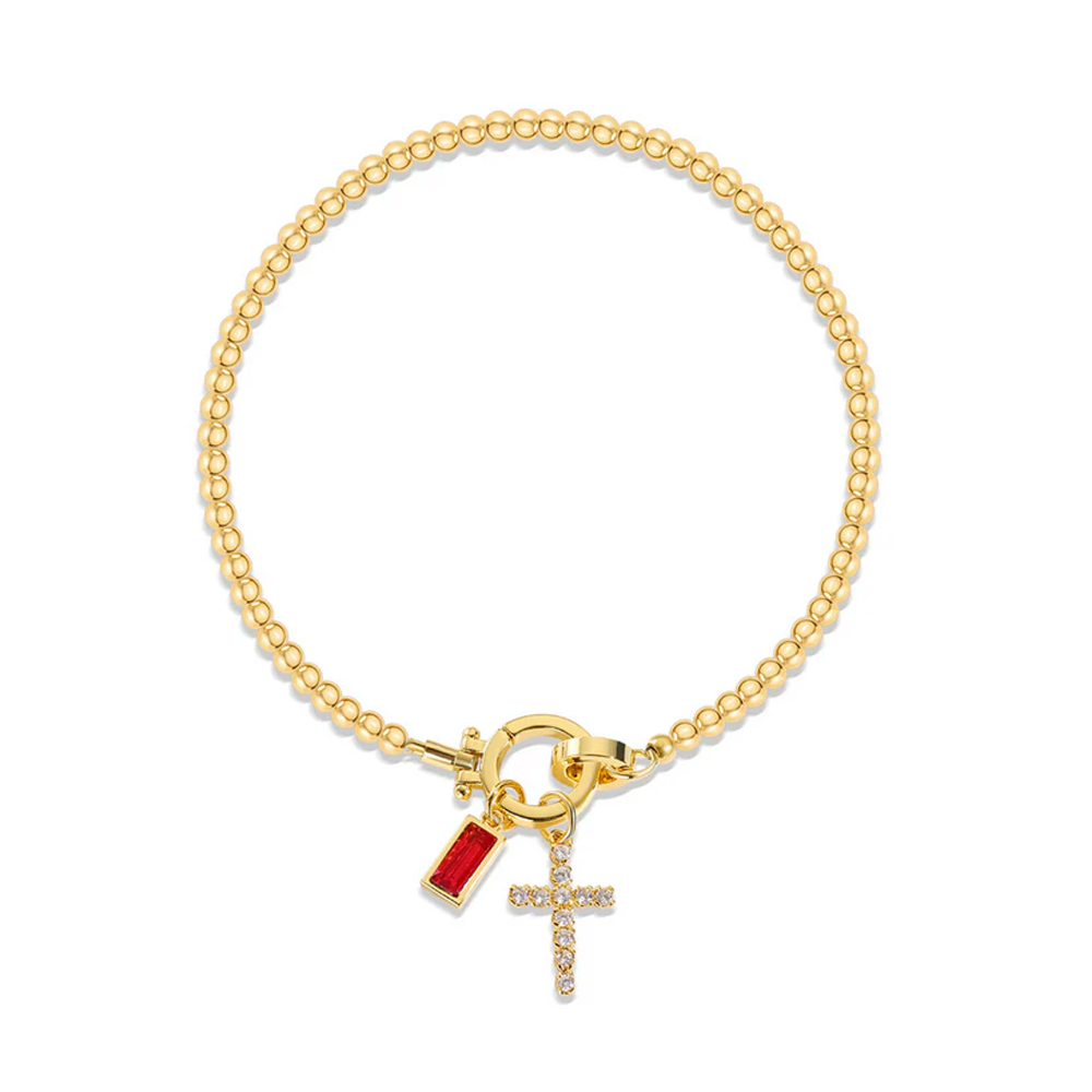 To My Queen - Cross Faith Bracelet