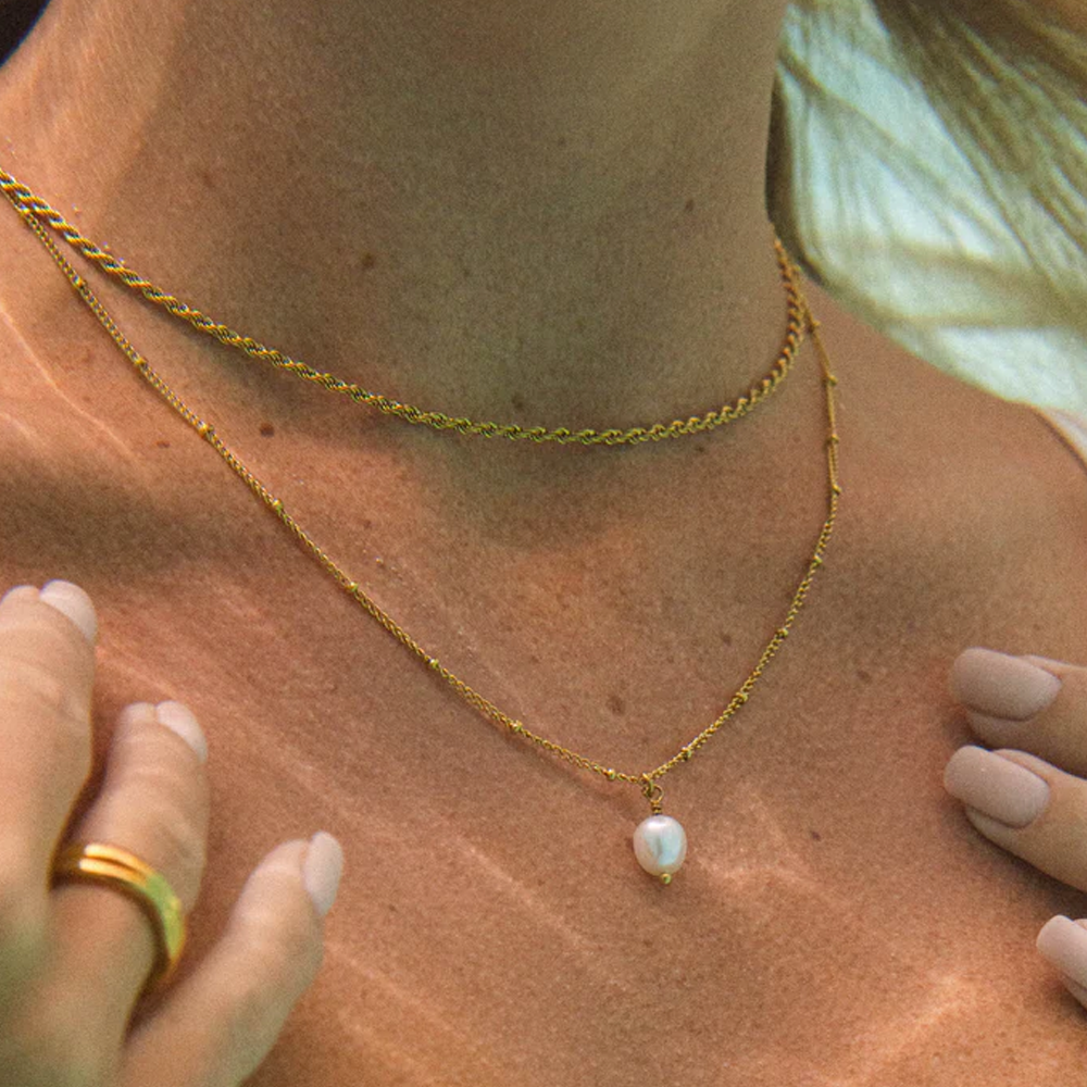 To My Soulmate - Love Pearl Necklace