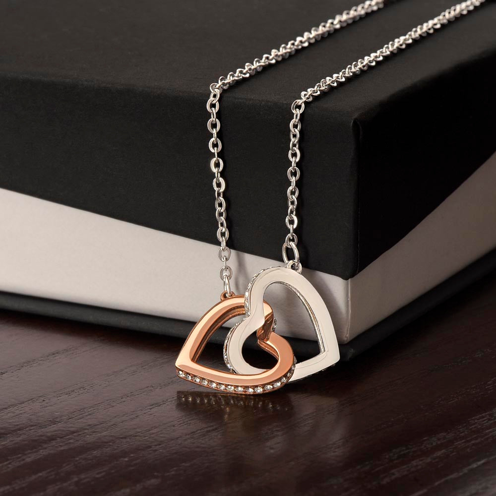 To My Granddaughter - Forever Linked Hearts