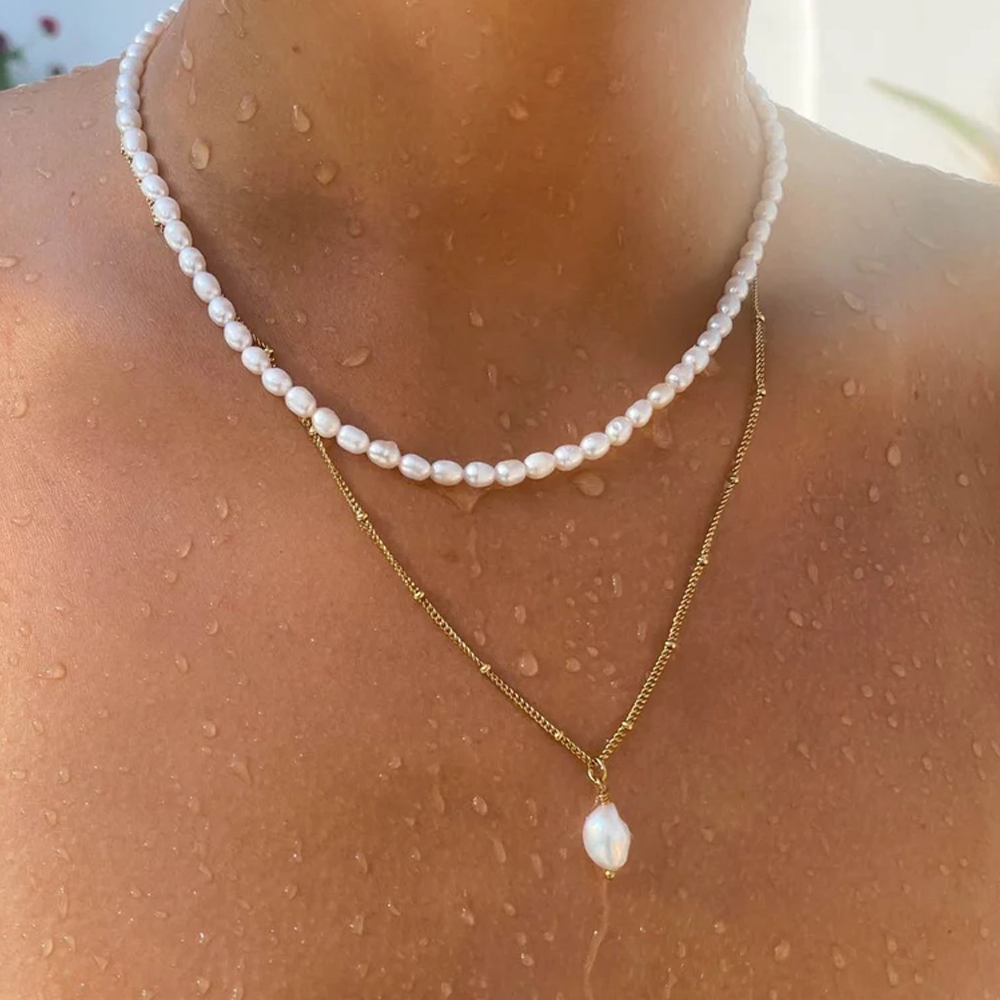 To My Soulmate - Love Pearl Necklace