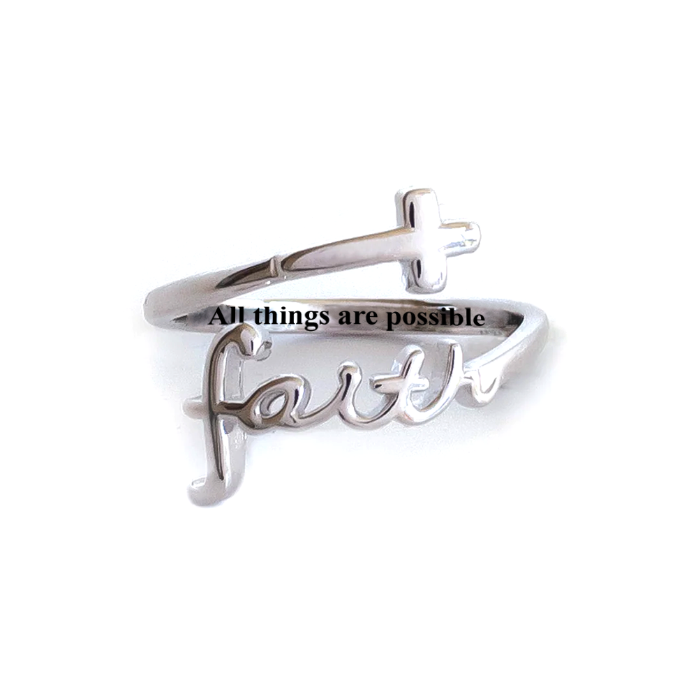 To my Granddaughter - Faith Ring