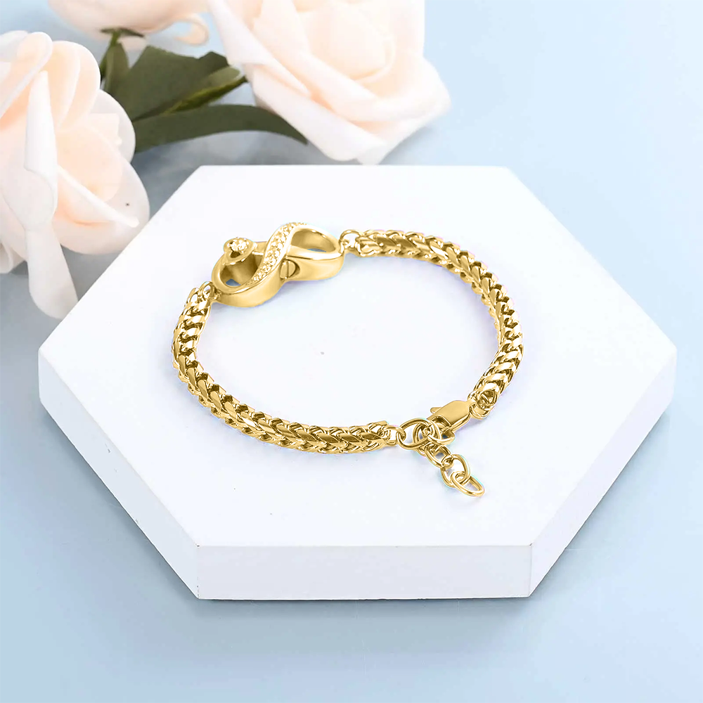 To my Daughter - In my heart forever - Rose Gold